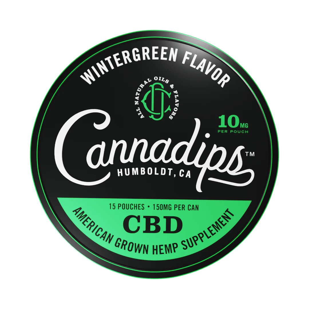 Hemp Dip Pouches Wintergreen 150 MG Heights Apothecary & Hemp Co.